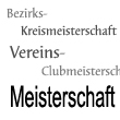 Meisterschaften