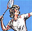 Badminton Damen - zum Schlieen ins Bild klicken