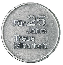 Fr 25 Jahre Treue Mitarbeit - zum Schlieen ins Bild klicken