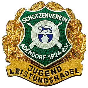 Jugend Leistungsnadel - zum Schlieen ins Bild klicken