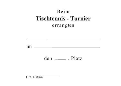 Tischtennis-Turnier - zum Schlieen ins Bild klicken