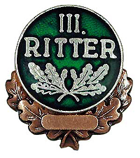 III.Ritter - mit Gravurfeld