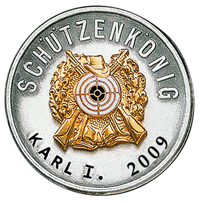 Schtzenknig - mit Gravurfeld