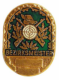 Bezirksmeister - mit Gravurfeld