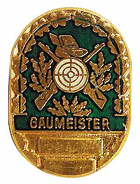 Gaumeister - mit Gravurfeld