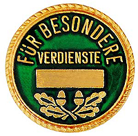 Fr besondere Verdienste - mit Gravurfeld