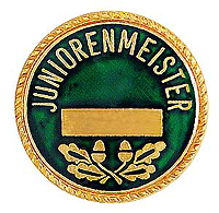 Juniorenmeister - mit Gravurfeld