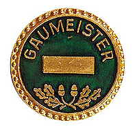 Gaumeister - mit Gravurfeld