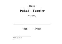 Pokal-Turnier