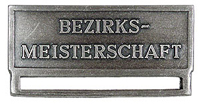 Bandspange - Bezirks-Meisterschaft