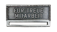 Bandspange - Fr treue Mitarbeit